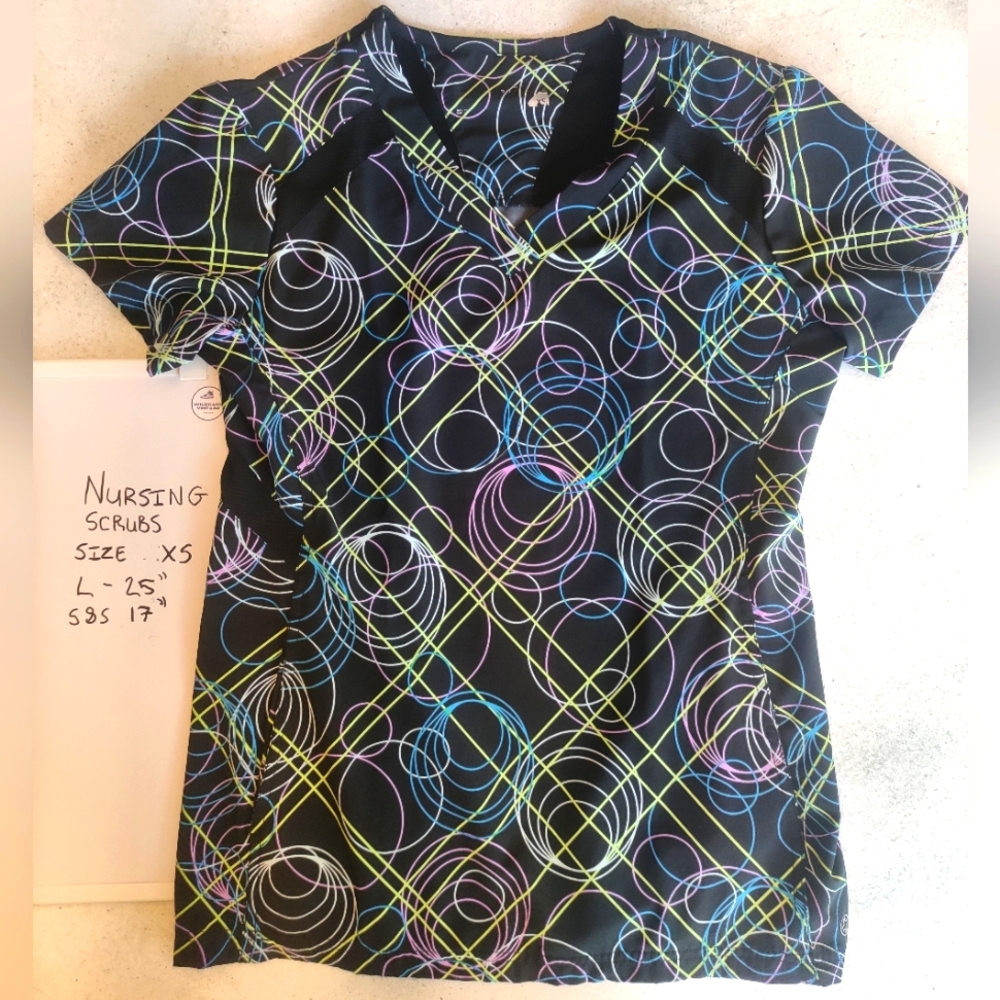 Nurses Scrub Top Size Xtra Small